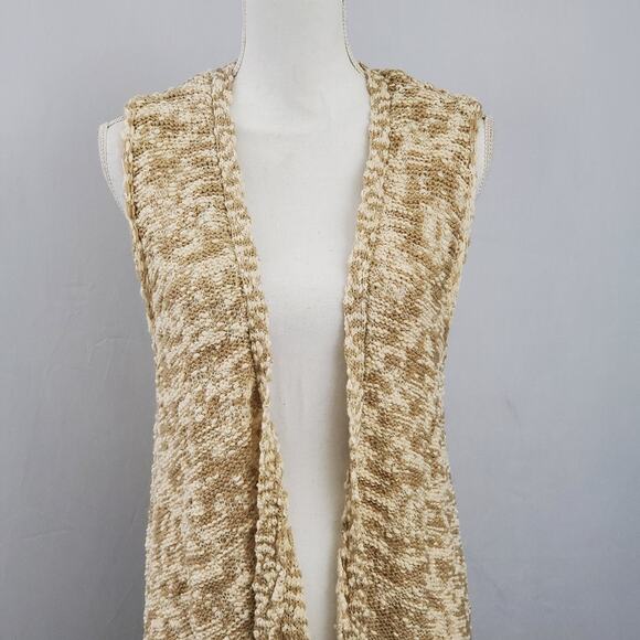 Olivia Sky Sleeveless Open Front Cardigan - Picture 2 of 8